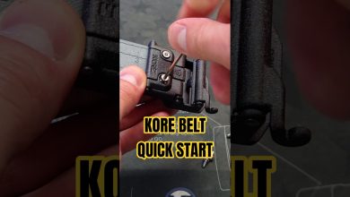 KORE Gun Belt Set Up in Under 60 Seconds