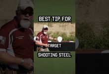 Here’s the best tip for shoofing steel targets #shorts #tips #training