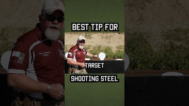 Here’s the best tip for shoofing steel targets #shorts #tips #training