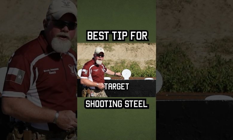 Here’s the best tip for shoofing steel targets #shorts #tips #training