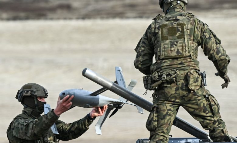 NATO nations size up an interceptor-drone bazaar where low price is everything