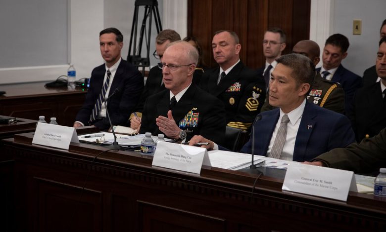 US Navy could run out of money by July, top officer warns