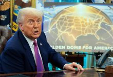 Trump’s Golden Dome missile shield estimated to cost .2 trillion
