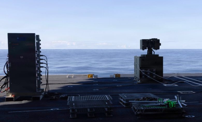 The US Navy is full speed ahead on building a laser fleet