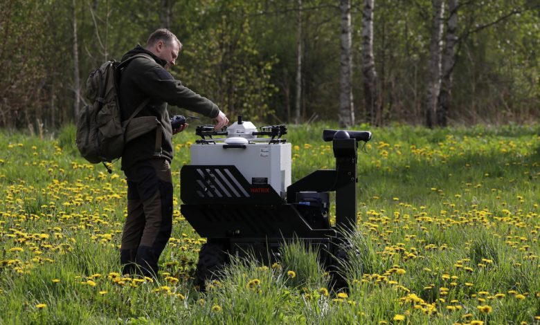Near Russian border, NATO grapples with ground robots in combat