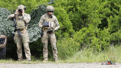 At French Army FPV competition, NATO soldiers race drones and swap tips