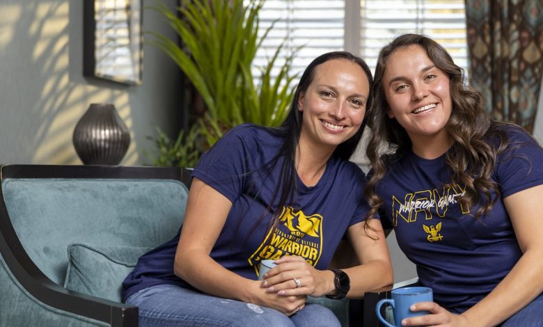 Army vet supports her Navy sister in tough hospital journey
