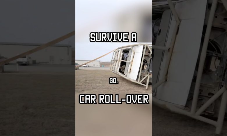 How To Survive A Car Roll-Over #shorts #survival #carcrash #specialforces