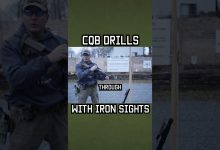 CQB Drills with Iron Sights for you to try! #shorts #military #specialforces