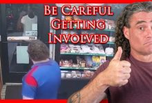 Clerk Steps In To Protect Defenseless Woman From Madman | Active Self Protection