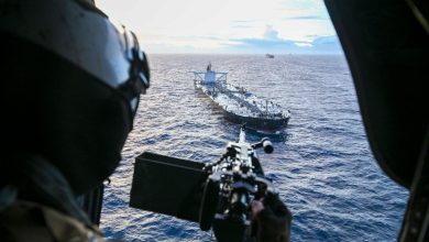 US forces board sanctioned tanker in Indian Ocean, Pentagon says