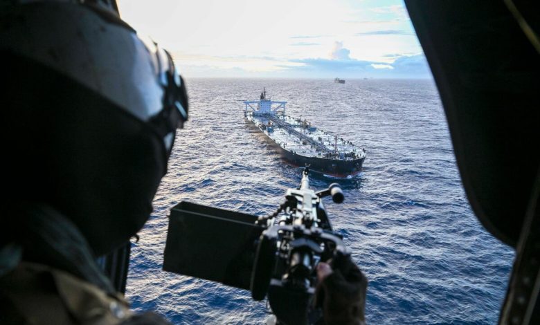 US forces board sanctioned tanker in Indian Ocean, Pentagon says