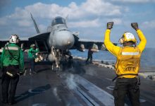 US Navy F/A-18 Super Hornet strikes, disables oil tanker in Gulf of Oman