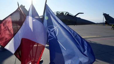 French jet on NATO mission shoots down drone in Latvian airspace