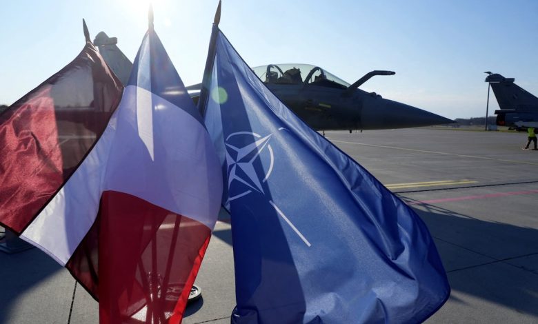 French jet on NATO mission shoots down drone in Latvian airspace