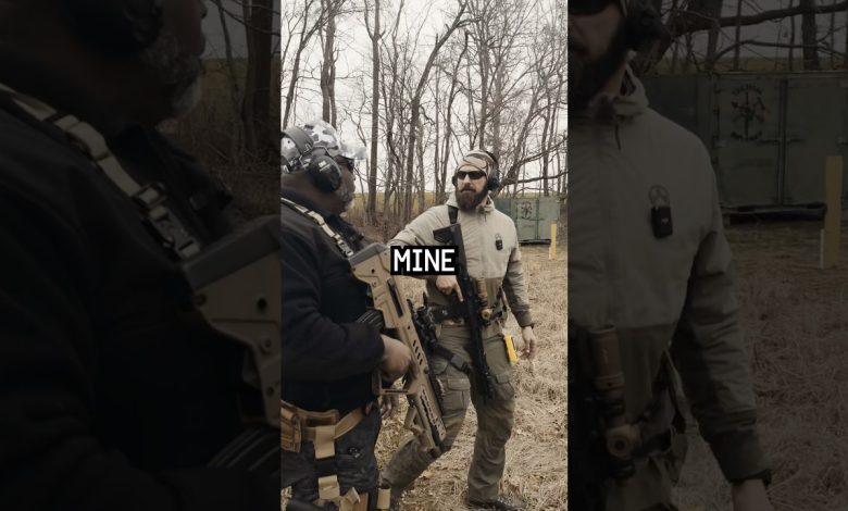 AR vs. Bullpup: Which is better? #opinion #shorts #military