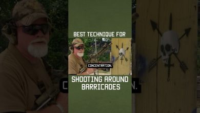 Best Technique for Shooting Around Barricades #shorts #tips #training