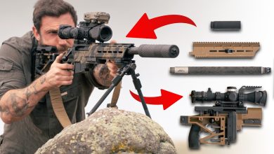 This Covert Sniper Rifle fits in a laptop case; B4 Armory Concealable Sniper System