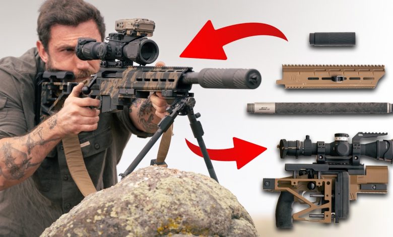 This Covert Sniper Rifle fits in a laptop case; B4 Armory Concealable Sniper System