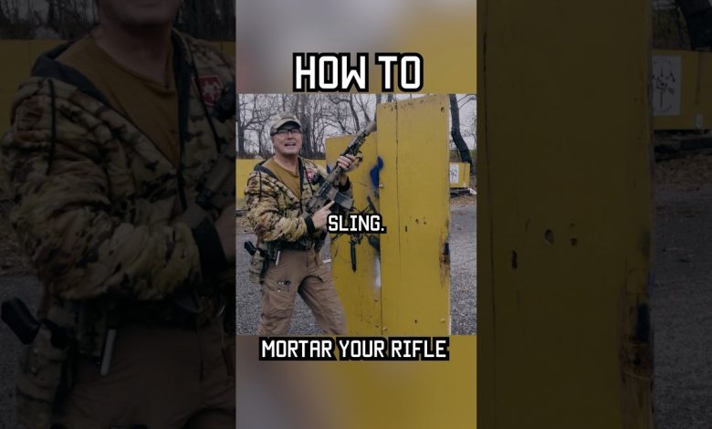 How To Mortar Your Rifle #shorts #specialforces #training #military