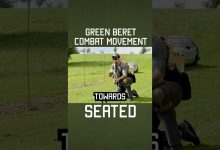 Green Beret Combat Movement: Seated #shorts #selfdefense #specialforces