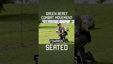 Green Beret Combat Movement: Seated #shorts #selfdefense #specialforces