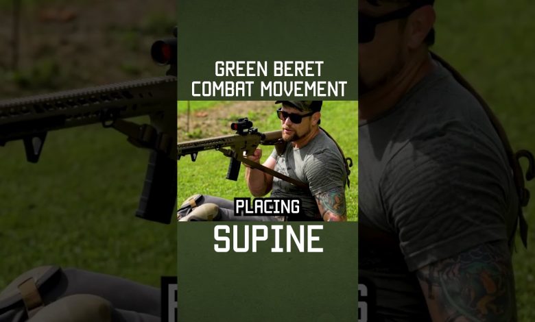 Green Beret Combat Movement: Supine #shorts #specialforces #tips