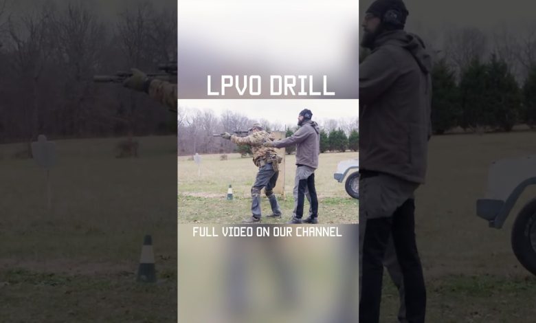 Training with a Low-Powered Variable Optic! #shorts #tips #military