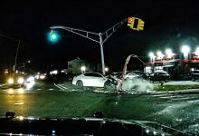 Stolen Kia Crashes into SUV During Police Chase