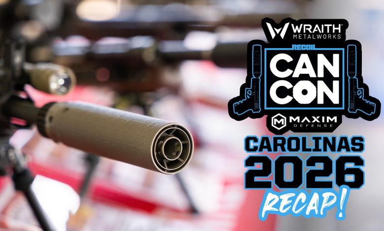 CANCON Carolinas 2026: Suppressed 50 Cals, Belt-Feds, Helicopters, & Every New Can We Shot