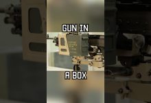 SPECIAL FORCES HIDDEN MOUNTED MACHINE GUN #shortsvideo #reel #shorts #military #youtubeshorts
