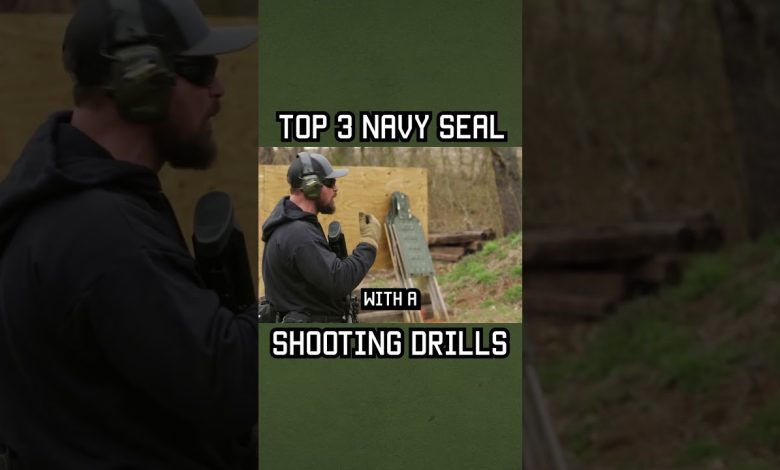 Top 3 Navy Seal Shooting Drills Part 2  #shorts #navyseals #military #training #viral