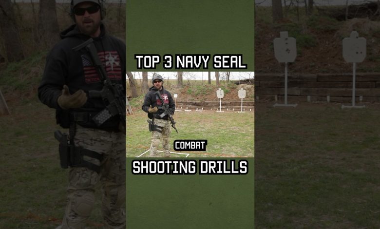 Top 3 Navy Seal Shooting Drills Part 3 #shorts #navyseals #military #training #viral