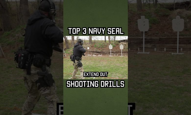 Top 3 Navy Seal Shooting Drills Part 1 #shorts #navyseals #military #training #viral