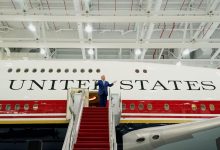 In a first, Trump will travel aboard Qatari-donated Air Force One