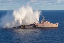 Japanese torpedo sends US ship to the ocean floor during Valiant Shield exercise