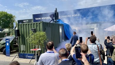 Rheinmetall pitches shipping container that can spit out swarms of attack drones
