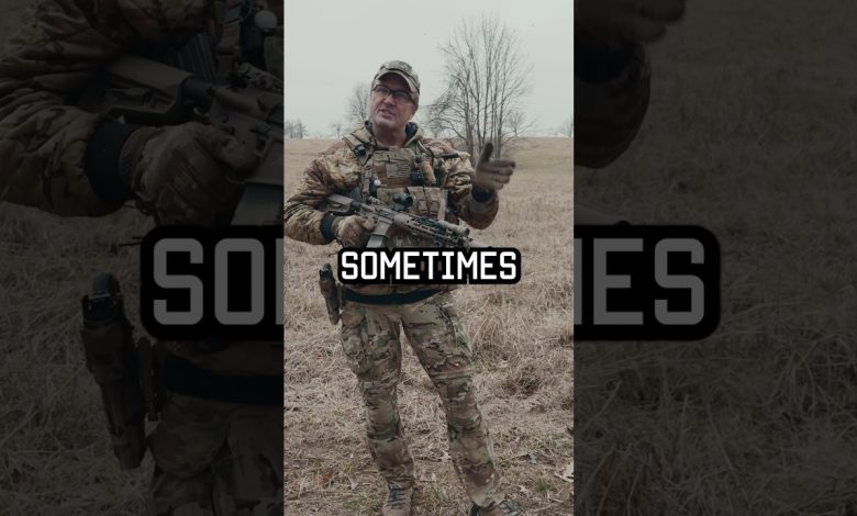 Do you reload your rifle, or switch to your pistol? #shorts #military #specialforces #tips