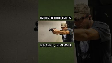 Indoor Shooting Drills you should try: Aim Small, Miss Small #shorts #drill #military #training