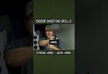 Indoor Shooting Drills you should try: Strong Hand Weak Hand #shorts #drill #military #training