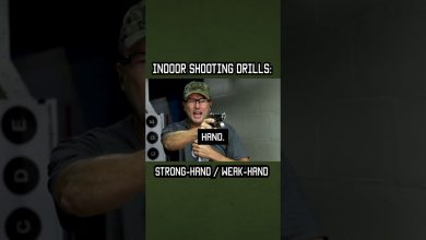 Indoor Shooting Drills you should try: Strong Hand Weak Hand #shorts #drill #military #training