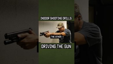 Indoor Shooting Drills you should try: Driving The Gun #shorts #drill #military #training
