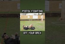 Pistol Fighting Off Your Back, the #specialforces way #shorts #youtubeshorts #military #tips