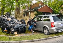 Suspect In Stolen Vehicle Slams Into Police Cruiser During Pursuit
