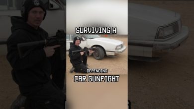 Watch this to SURVIVE a car gunfight #car #selfdefense #shorts #survival #military
