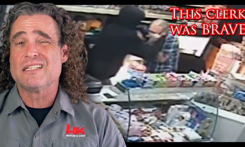 Robber With Stun Gun Meets Brave Clerk | Active Self Protection