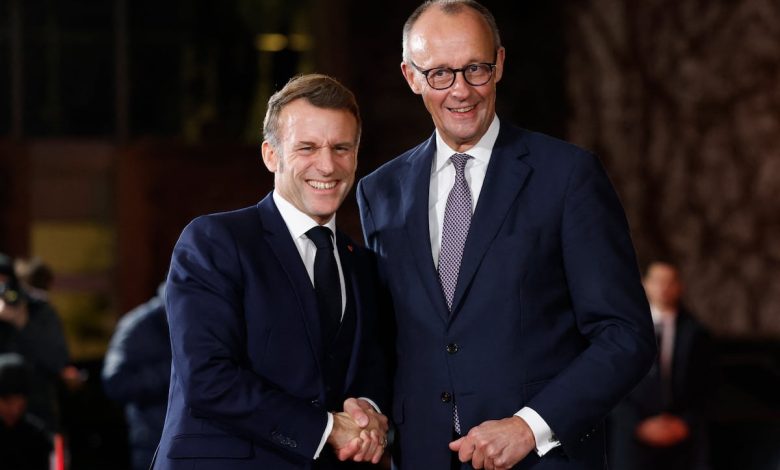 Franco-German defense cooperation under strain as Macron, Merz meet Franco-German defense cooperation under strain as Macron, Merz meet
