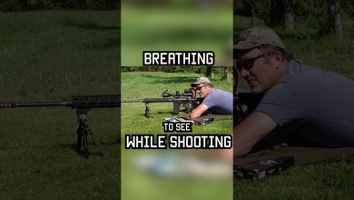 A tip for Breathing While Shooting #shorts #sniper #tips #military #army