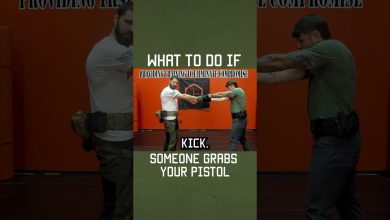 What To Do If Someone Grabs Your Pistol #selfdefense #tips #shorts #military #lawenforcement