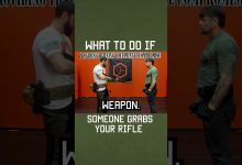 What To Do If Someone Grabs Your Rifle #selfdefense #tips #shorts #military #lawenforcement